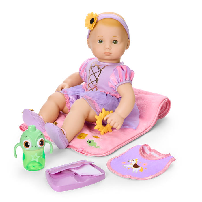 Disney Princess Rapunzel Cuddle & Care Set with Bitty Baby® Doll by American Girl® F4