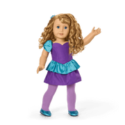 Courtney’s™ Bow-dacious Party Dress for 18-inch Dolls (Historical Characters) Y6