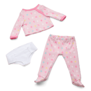 Bitty Baby® Doll #3 with blonde hair in Pastel Pink M4
