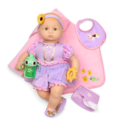 Disney Princess Rapunzel Cuddle & Care Set with Bitty Baby® Doll by American Girl® F4