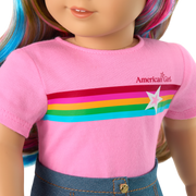 Truly Me™ 18-inch Doll #101 with wavy caramel hair V1