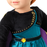 Disney Frozen Queen Anna Outfit & Accessories for 18-inch Dolls by American Girl® H2
