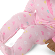 Bitty Baby® Doll #1 with black hair in Pastel Pink Y6