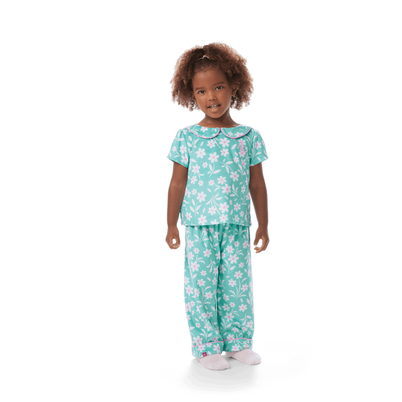 Flower Fun PJs for Little Girls (Bitty Baby®) E0