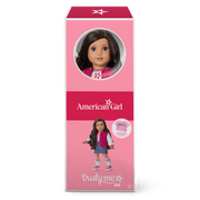 Truly Me™ 18-inch Doll #108 with curly black-brown hair O8