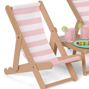Raquel's™ Beach Chairs & Barbecue Set for 18-inch Dolls (Girl of the Year™ 2026) W6