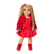 July Ruby Beauty Outfit for 18-inch Dolls M6