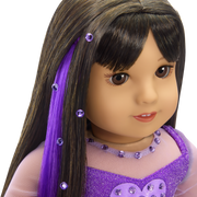 February Amethyst Bliss Outfit for 18-inch Dolls D9