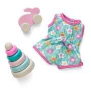 Little Bitty Baby™ Flower Romper & Play Set for 7.75-inch Dolls B8