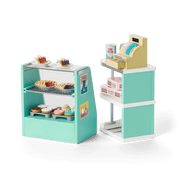 Maryellen’s™ Seaside Diner Bakery Case for 18-inch Dolls (Historical Characters) T6