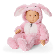 Playful Pink Bunny One-Piece Outfit for Bitty Baby® Dolls R9