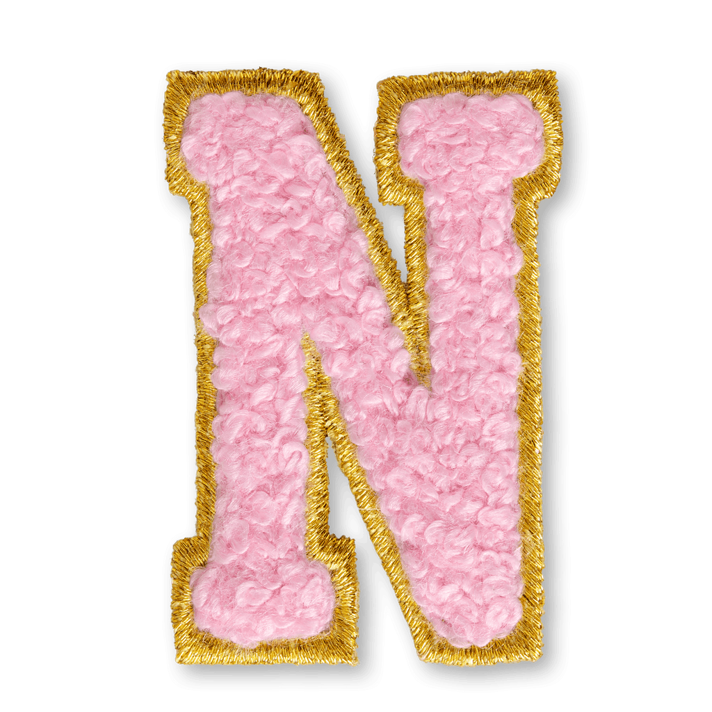 AG™ Letter N Stick-On Patch T2