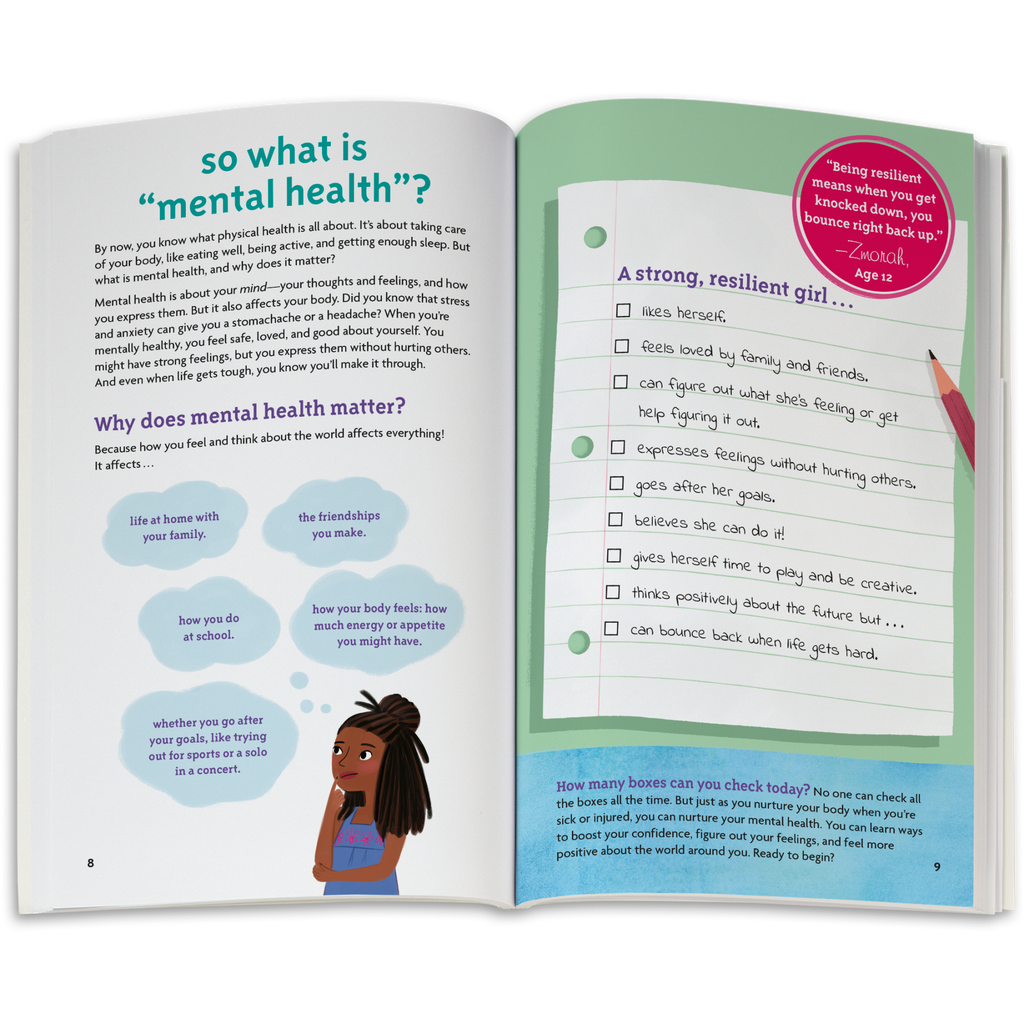A Smart Girl’s Guide: Caring for Herself Book D9