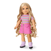 Long Hair Looks™ by Truly Me™ 18-inch Doll #133 & hair accessories Q5