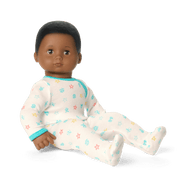 Bitty Baby® Doll #1 with black hair in Pastel Blue O2