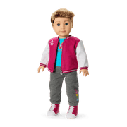 Truly Me™ 18-inch Doll #104 with straight caramel hair W5