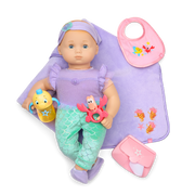 Disney Princess Ariel Cuddle & Care Set with Bitty Baby® Doll by American Girl® K0