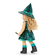Witchy Webs Costume for 18-inch Dolls K0