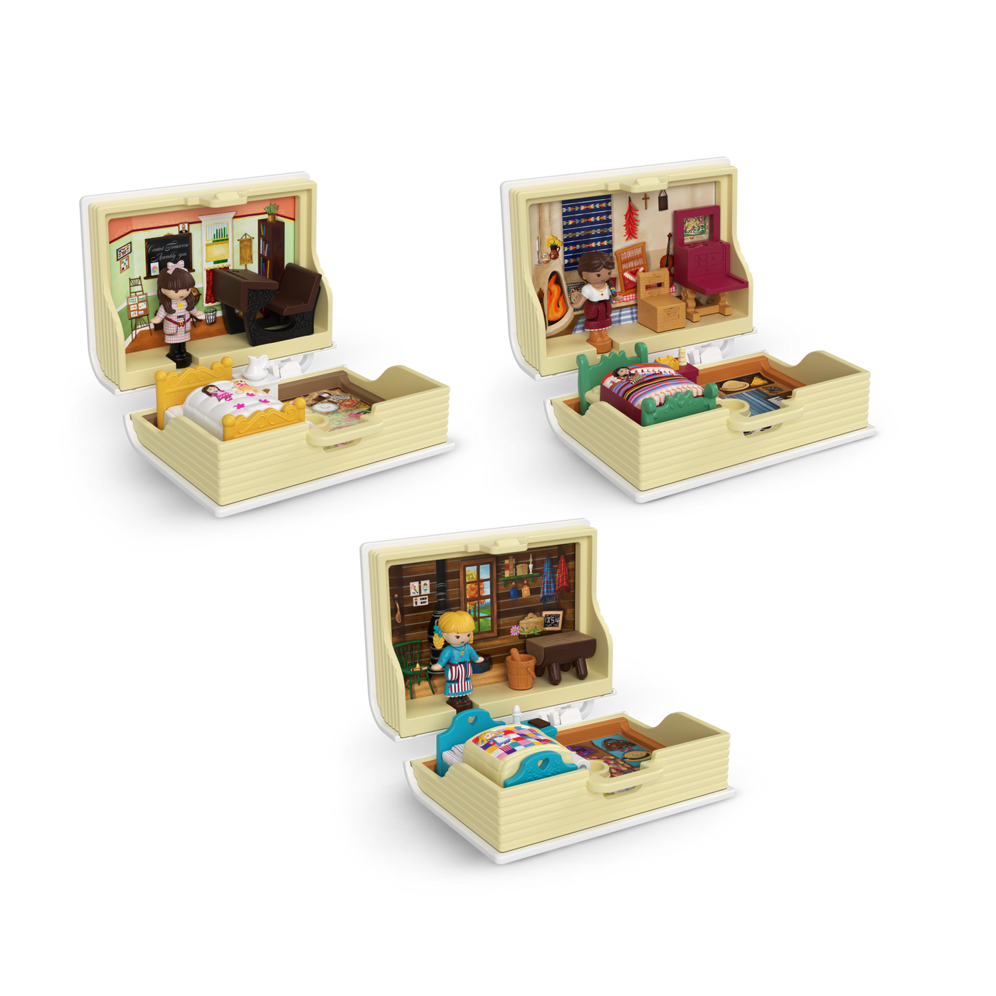 Polly Pocket™ x American Girl® Compact 3-Pack Set F6