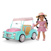Raquel's™ Seaside Car for 18-inch Dolls (Girl of the Year™ 2026) F9