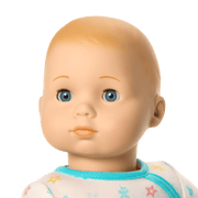 Bitty Baby® Doll #3 with blonde hair in Pastel Blue Y2