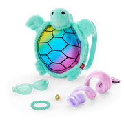 Shimmering Sea Turtle Backpack & Accessory Set for 18-inch Dolls Z2