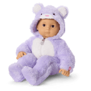 Lovable Lavender Bear One-Piece Outfit for Bitty Baby® Dolls P1