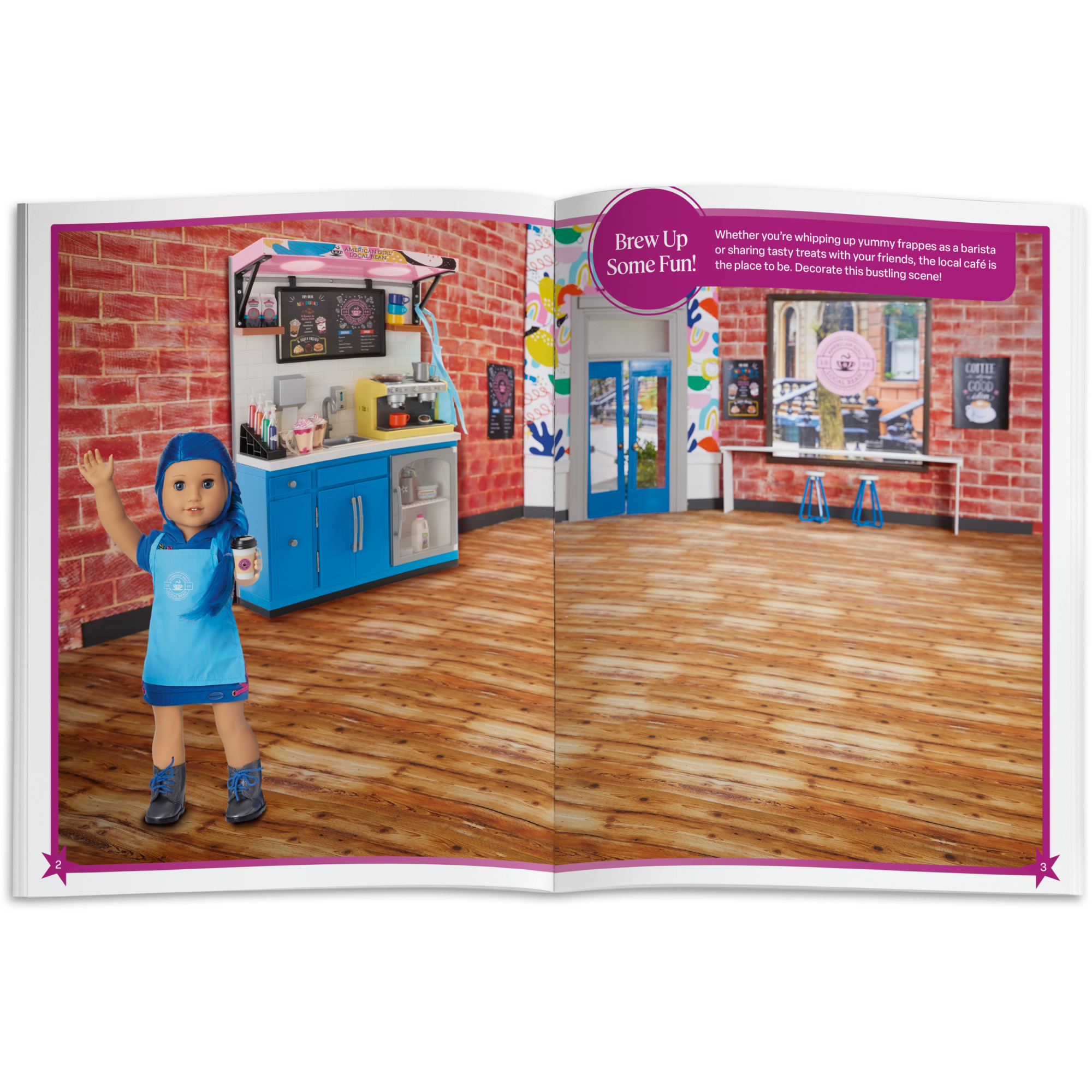 American Girl® Create Your World Sticker Book N5
