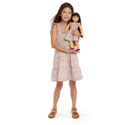 American Girl® x Hill House Home Tiny Ellie Nap Dress for Girls (Felicity™ Print) X3