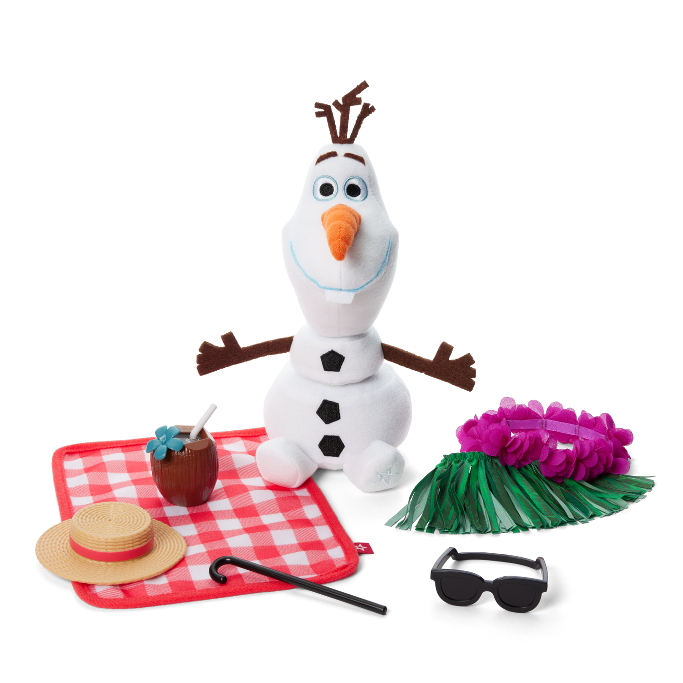 Disney Frozen Olaf Plush & Summer Accessories by American Girl® I1