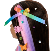 Long Hair Looks™ by Truly Me™ 18-inch Doll #134 & hair accessories I3