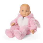 Playful Pink Bunny One-Piece Outfit for Bitty Baby® Dolls R9