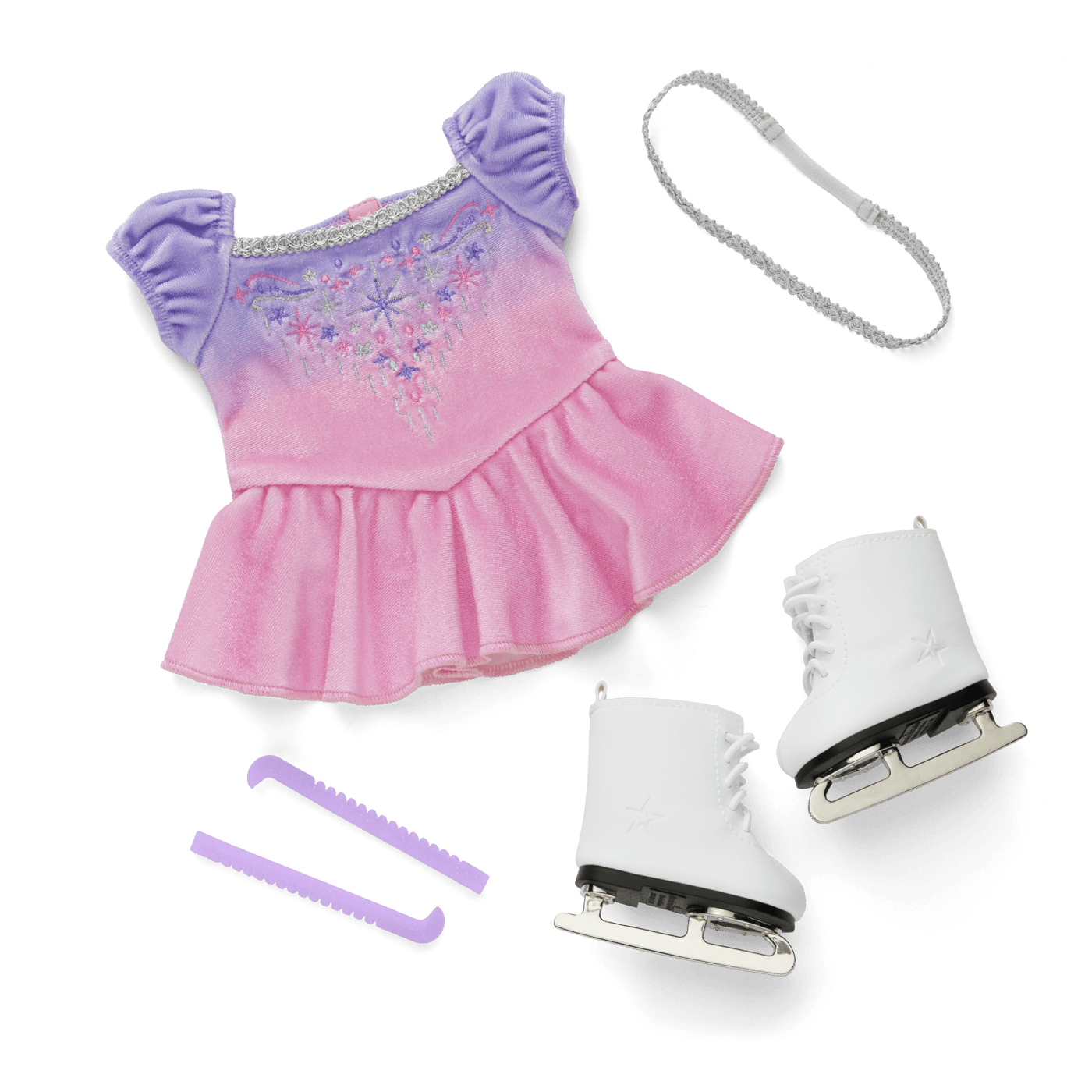 Spin in Style Figure-Skating Outfit for 18-inch Dolls S9