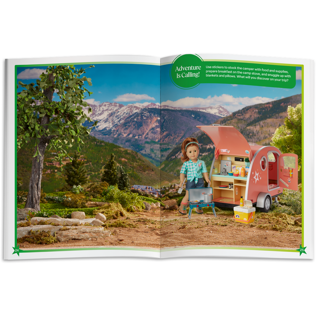 American Girl® Create Your World Sticker Book N5