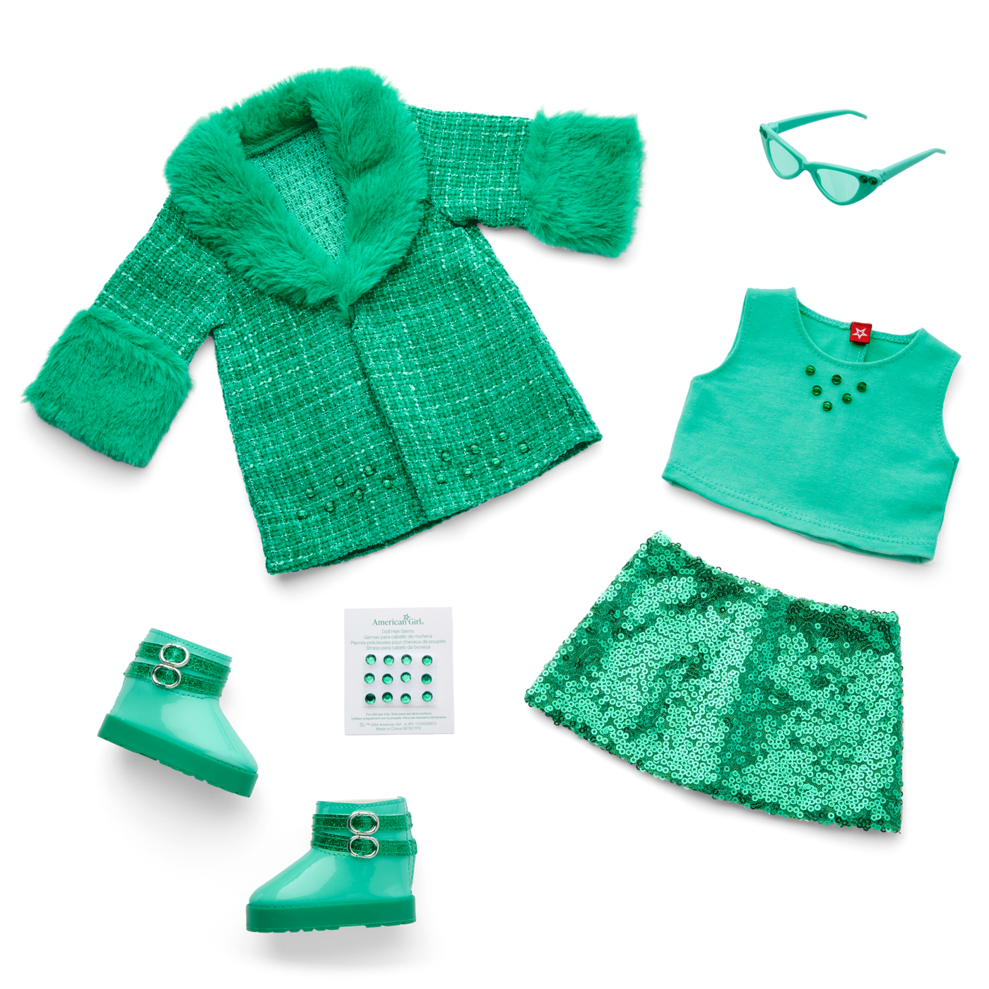May Emerald Icon Outfit for 18-inch Dolls U4