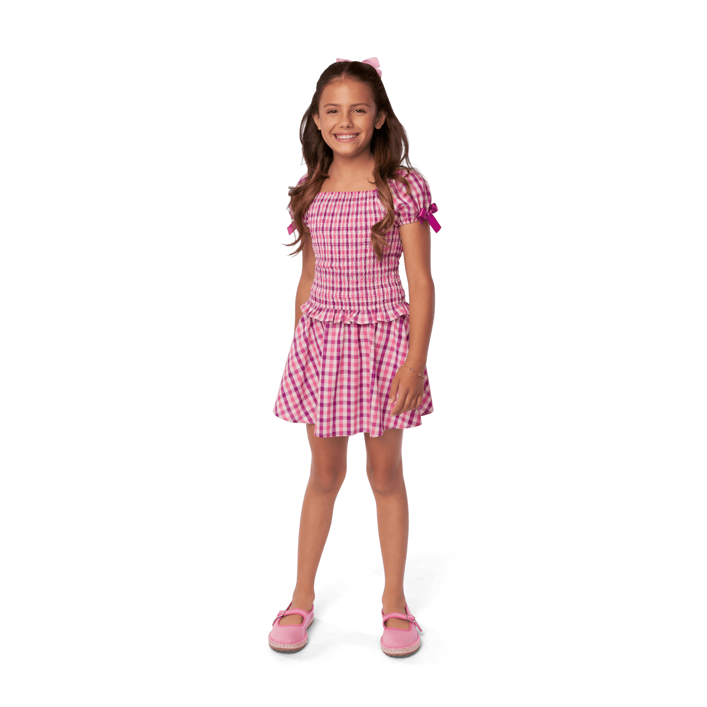 Raquel's™ Gingham Ruffle Outfit for Girls (Girl of the Year™ 2026) B9