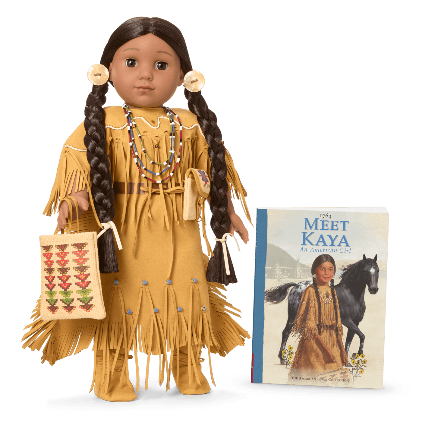 Kaya™ 18-inch Doll, Book & Accessories (Historical Characters) P1