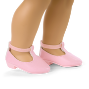 Pastel Petals Dress for 18-inch Dolls Z6