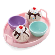 Sundaes for Two Set for 18-inch Dolls Q6