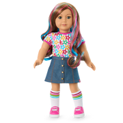 Truly Me™ 18-inch Doll #101 with wavy caramel hair V1