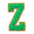 AG™ Letter Z Stick-On Patch U2
