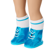 December Blue Brilliance Topaz Outfit for 18-inch Dolls I6