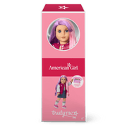 Truly Me™ 18-inch Doll #116 with wavy purple-and-pink hair K1
