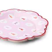 American Girl™ x Bonjour Fête Classic Characters Large Plates (Set of 8) D6
