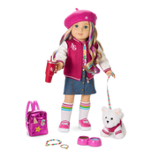 Truly Me™ 18-inch Doll #110 with wavy blonde hair C7