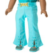 March Aquamarine Dream Outfit for 18-inch Dolls B1