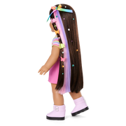Long Hair Looks™ by Truly Me™ 18-inch Doll #134 & hair accessories I3