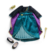 Disney Frozen Queen Anna Outfit & Accessories for 18-inch Dolls by American Girl® H2