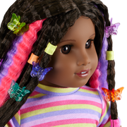 Long Hair Looks™ by Truly Me™ 18-inch Doll #135 & hair accessories K8