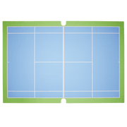 Isabel™ & Nicki's™ 2-in-1 Tennis Court & Skate Spot for 18-inch Dolls (Historical Characters) Q8